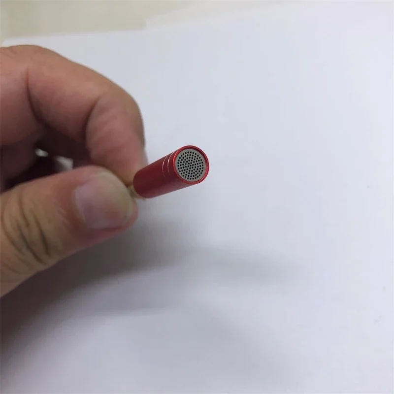 Mini micrófono de Karaoke para tarjeta de sonido pequeña, transmisión en vivo al aire libre, teléfono móvil con cable, Audio estéreo de mano, micrófono de estudio, enchufe de 3,5mm