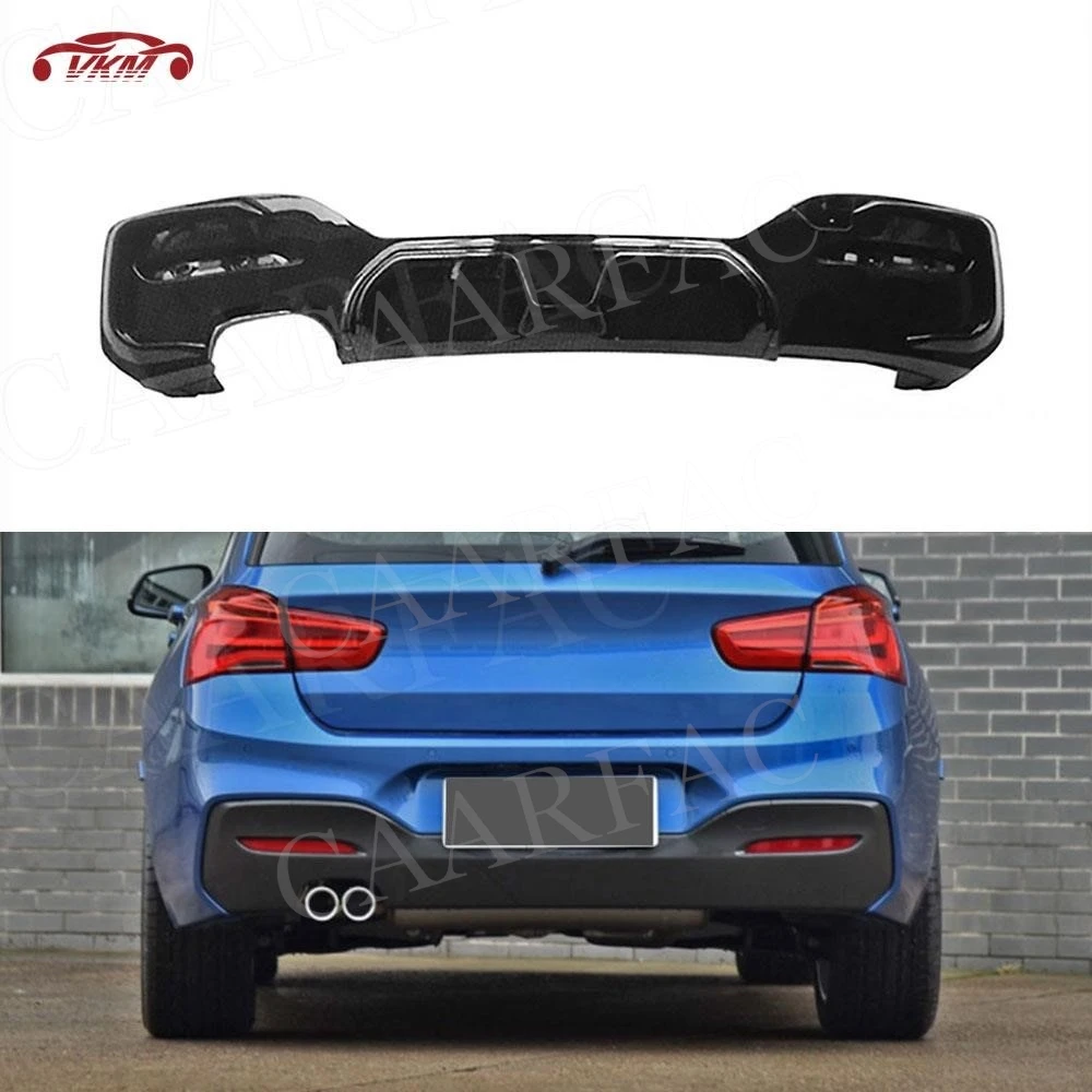 

ABS Rear Bumper Diffuser Lip for BMW 1 Series F20 M Sport M135i M140i 2015 2016 2017 2018 Rear Lip Spoiler Gloss Black