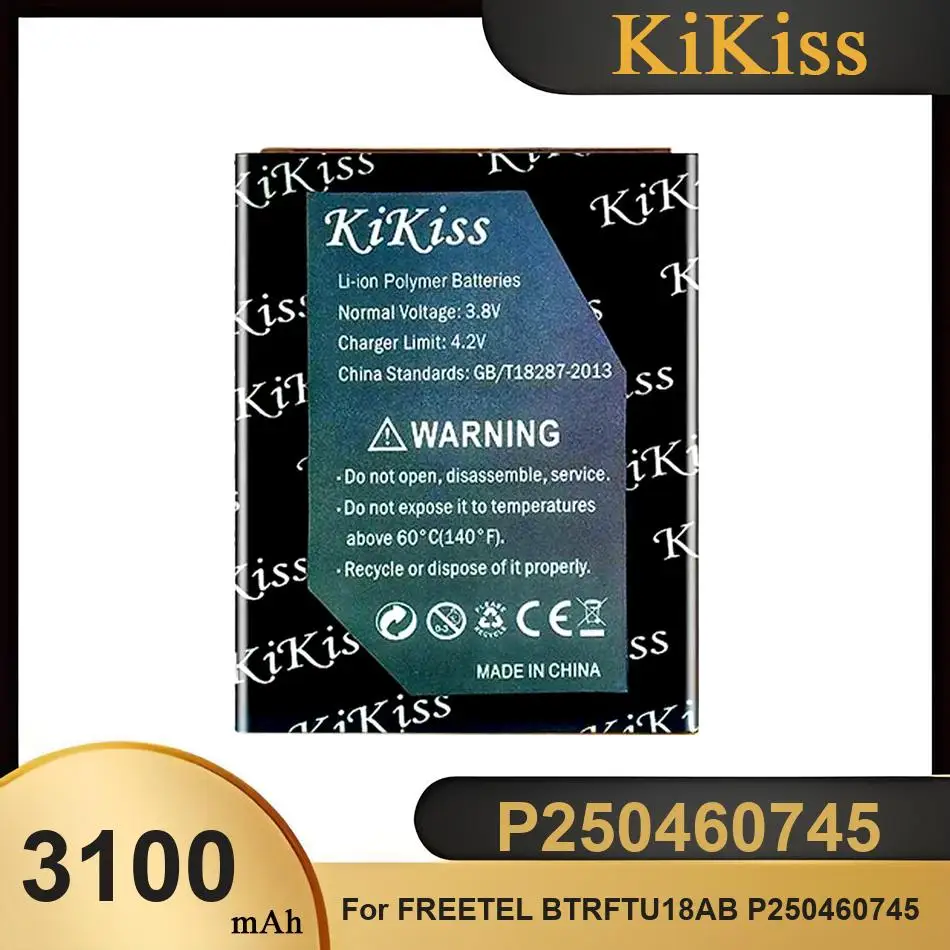 

Аккумулятор P250460745 для FREETEL BTRFTU18AB, совершенно новые батареи P250460745