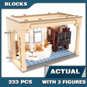 마법사의 마법 세계 폴리 주스 물약 실수 학교 욕실 60135 빌딩 블록 장난감, 모델과 호환 가능, 233 개 