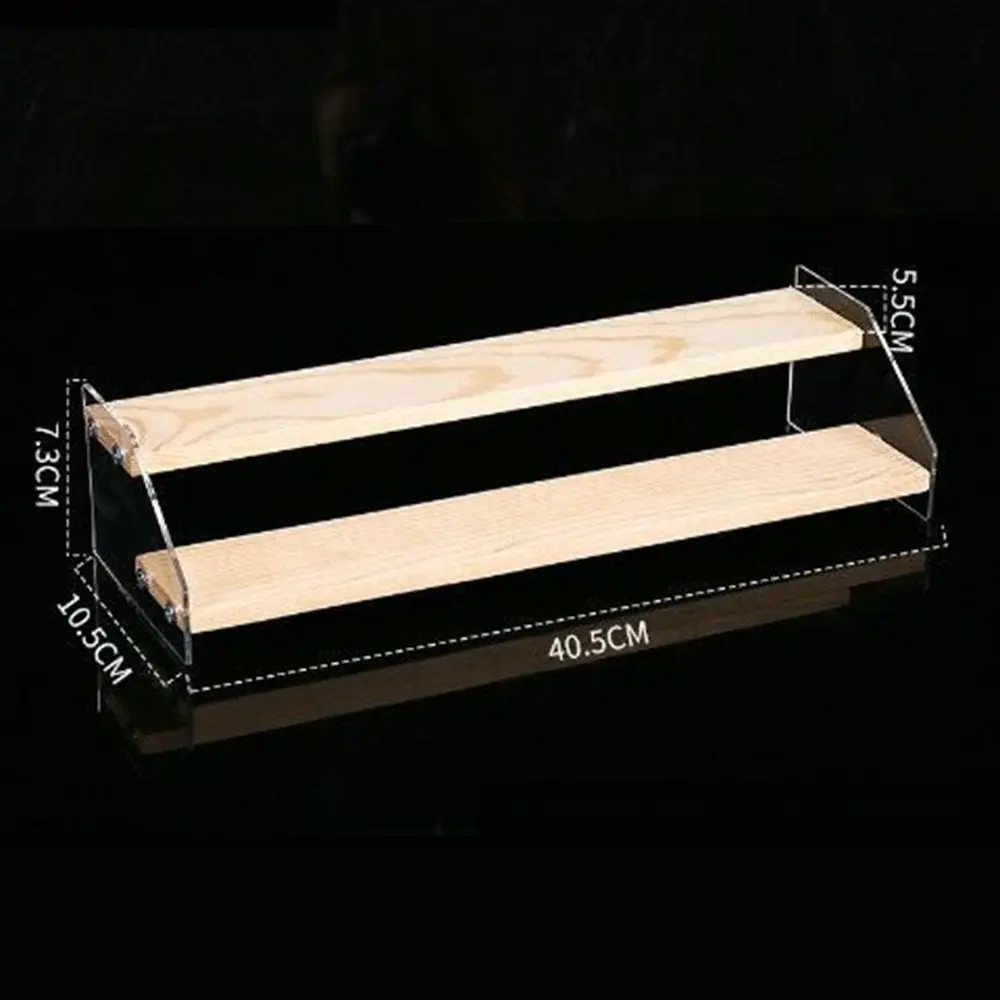 

2/3/4/5Layer Acrylic Storage Display Rack Transparent Ladder Type Cosmetic Storage Holders Detachable Doll Figures Model Shelf