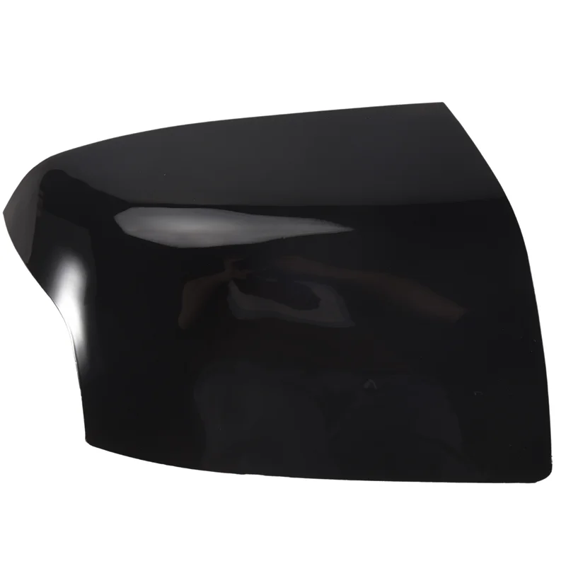 AY03-Glossy أسود سيارة مرآة الرؤية الخلفية غطاء الكسوة الجانب الجناح الحال بالنسبة لفورد فوكس MK2 2005 2006 2007