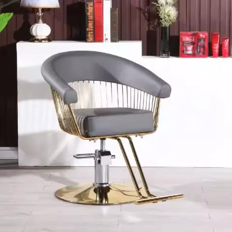 

Beauty Cosmetic Barber Chair Hair Stylist Vanity Aesthetic Barber Chair Massage Esthetician Banco Con Ruedas Luxury Furniture