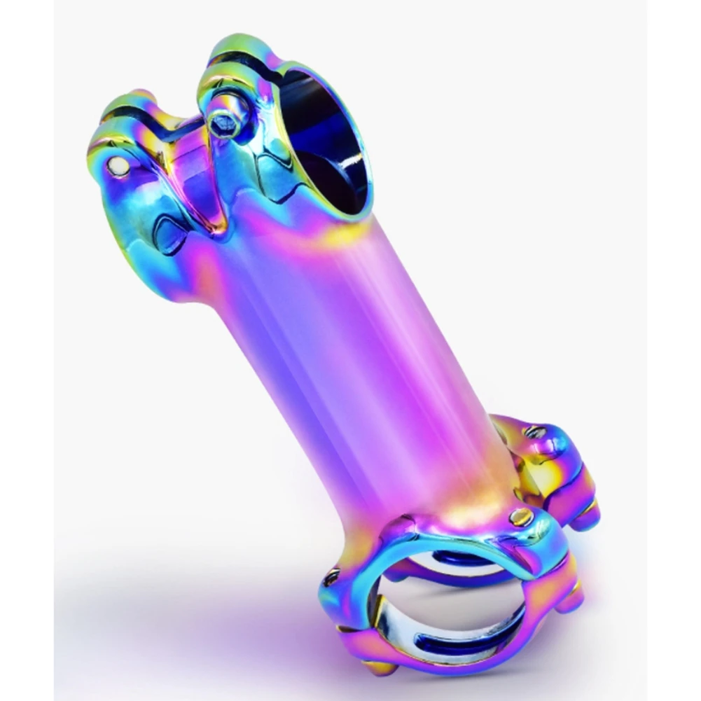 جودة الجبلية الملونة الجذعية الطريق الجبلية دراجة الجذعية 7 درجة Steerer 31.8 مللي متر دراجة المقود قوس قزح الجذعية #4