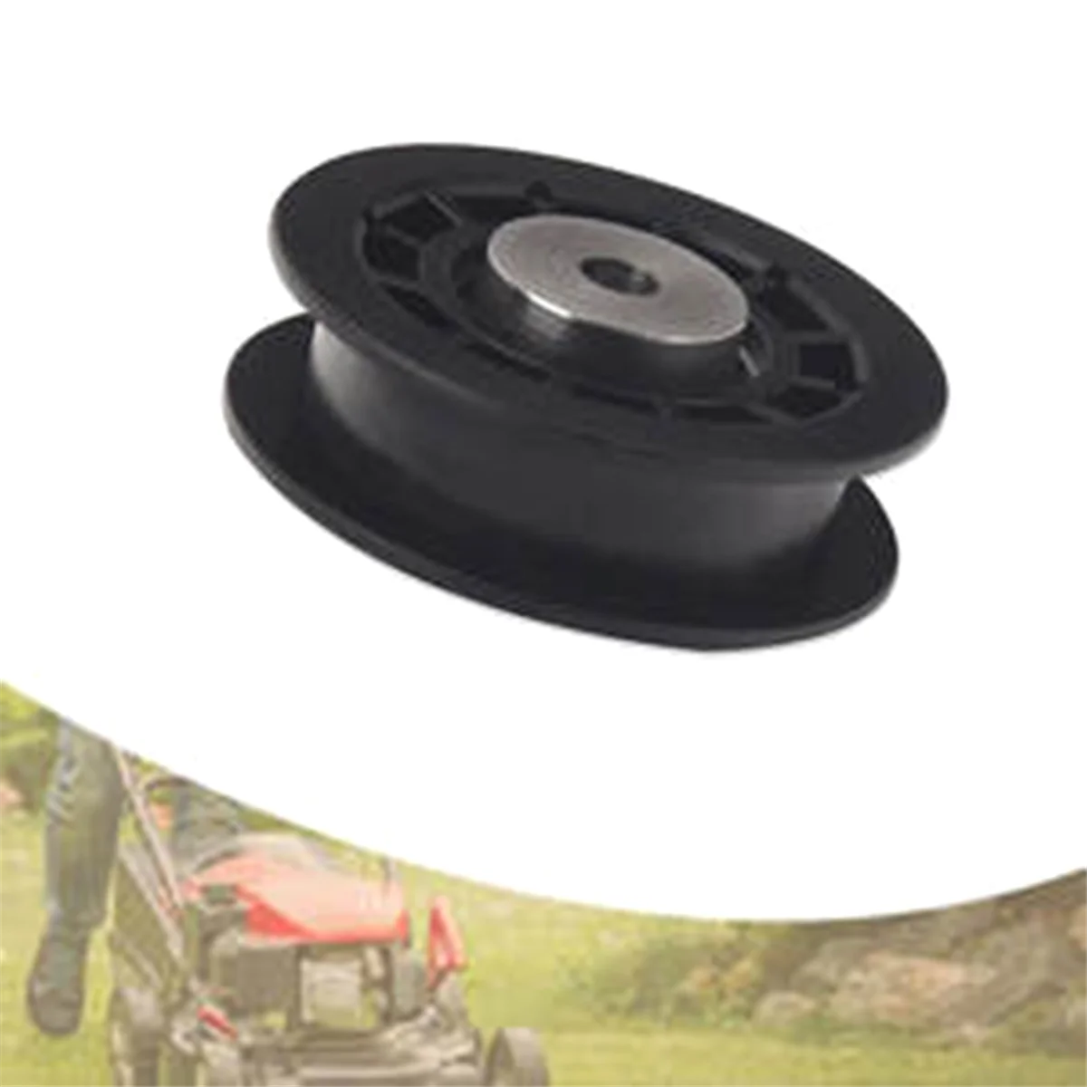 Katrol Pemalas ABZW untuk Husqvarna 587973001   Mesin Pemotong Rumput Katrol Pemalas Alat Berkebun Aksesori Mesin Pemotong Rumput Baru Berkualitas Tinggi