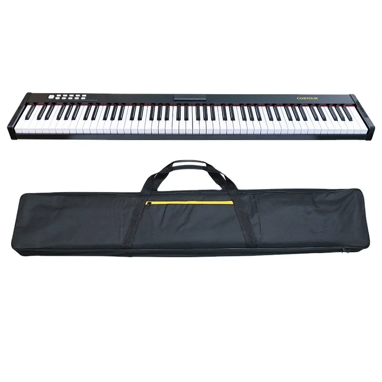 Wholesale Custom 88-Keys Electronic Piano for Adults and Children Multi-Function MIDI Keyboard with Hot Sale Connectivity