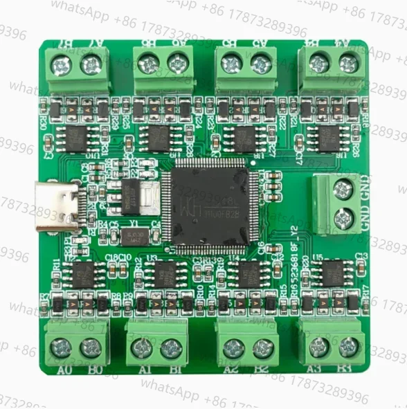 

RS485 Hub 8-way Repeater Splitter 485hub 1-way USB to 8-way 485 Converter Multi-485