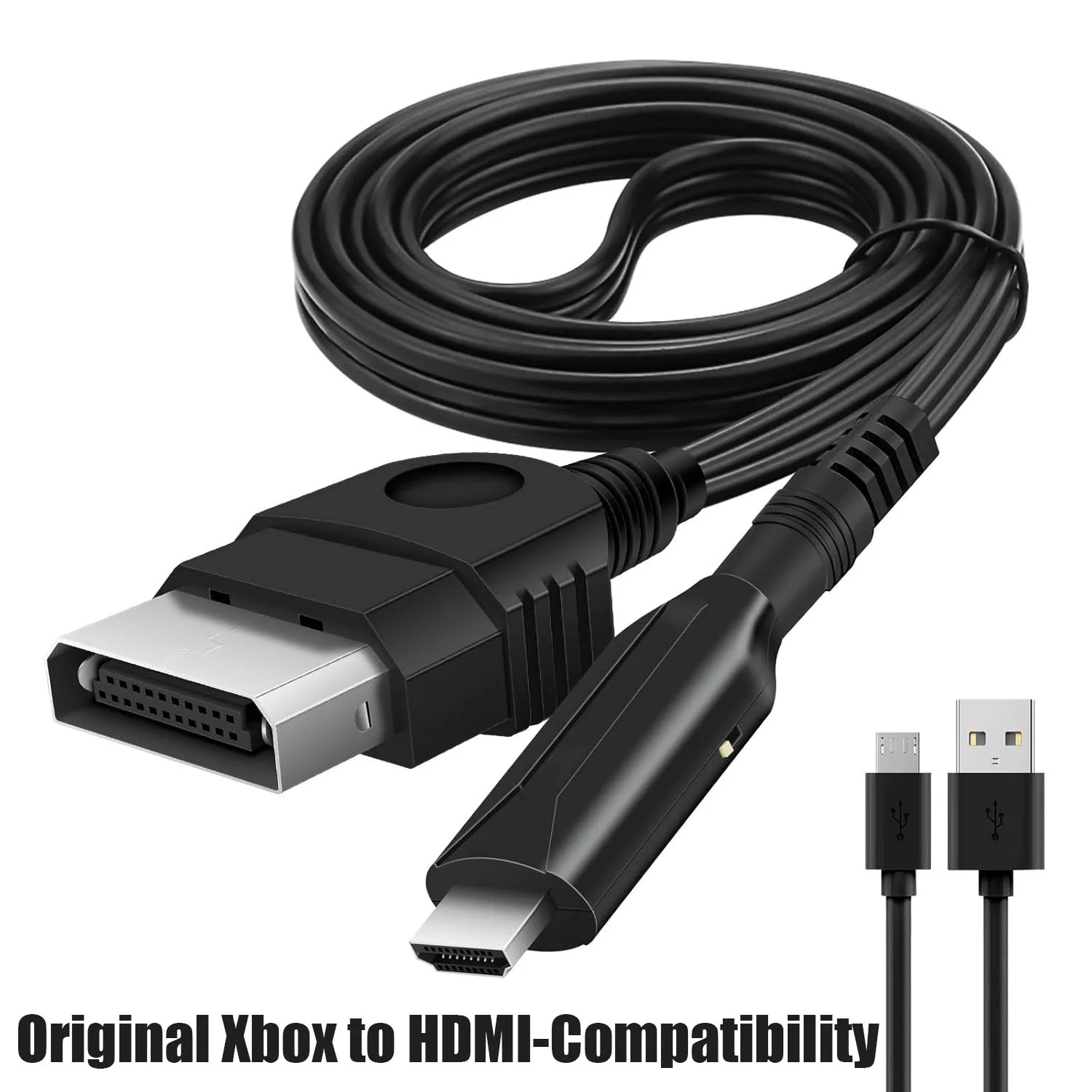 Para Xbox Original a HDMI-Compatibilidad Converte Cable de enlace HD para versión Adaptador de Audio y vídeo 1080p para consola Xbox TV NTSC