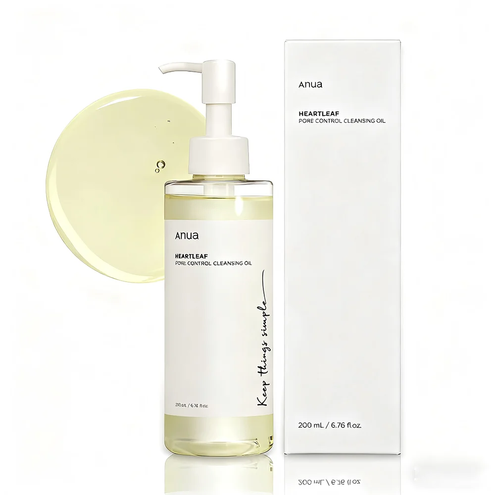 زيت تنظيف المسام من أنوا هارتليف، زيت تنظيف للبشرة الدهنية، مزيل مكياج للتنظيف العميق، العناية بالبشرة الكورية