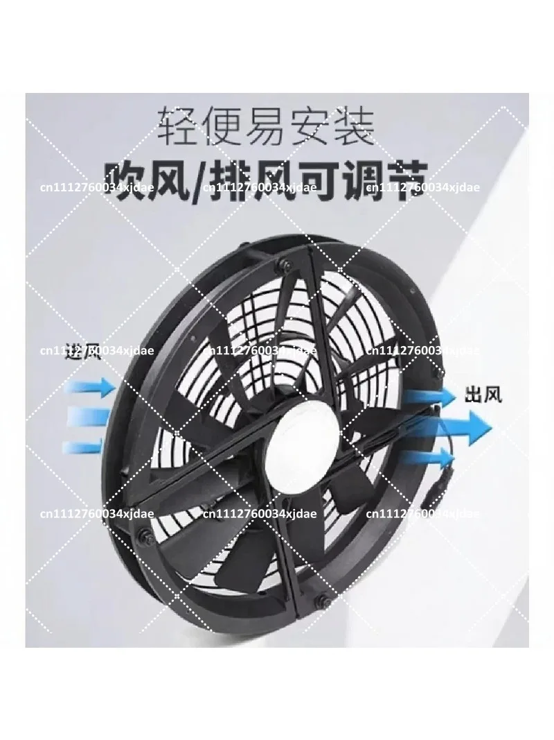 12V RV Vent Fan Silent Cooling Air Circulation Fan for Caravan Motorhome Camper Travel Vehicle