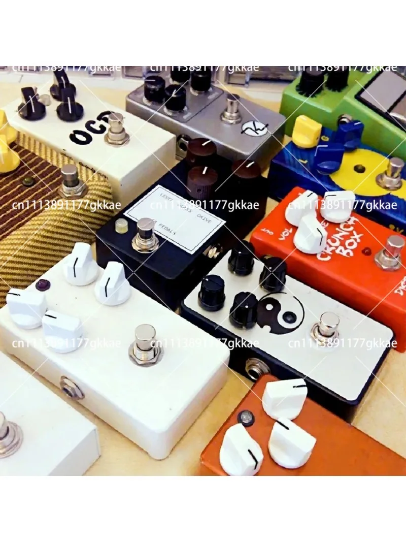 Eternity Overload Single Block Effect, Black Love Replica TS Style Guitar Pedal