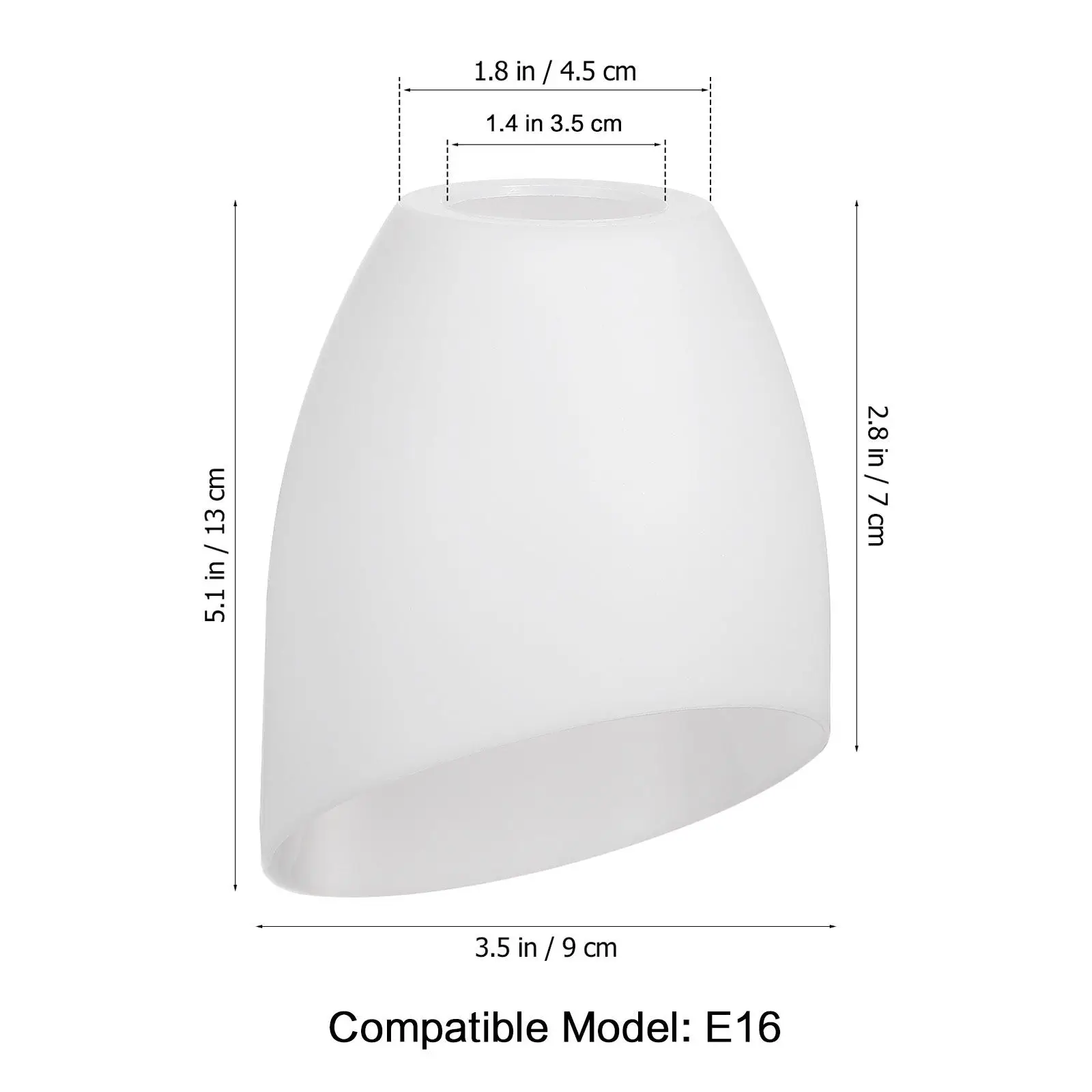 5pcs Horseshoe Lampshade for Living Room Bedroom Desk Lamp – Decorative Chimney Light Shade Accessory