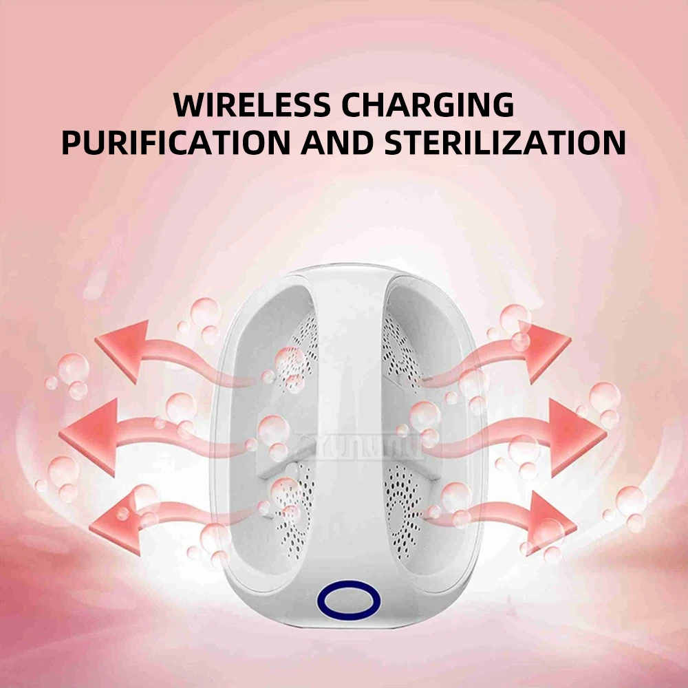 

Electric intelligent wireless massage nursing device for breast