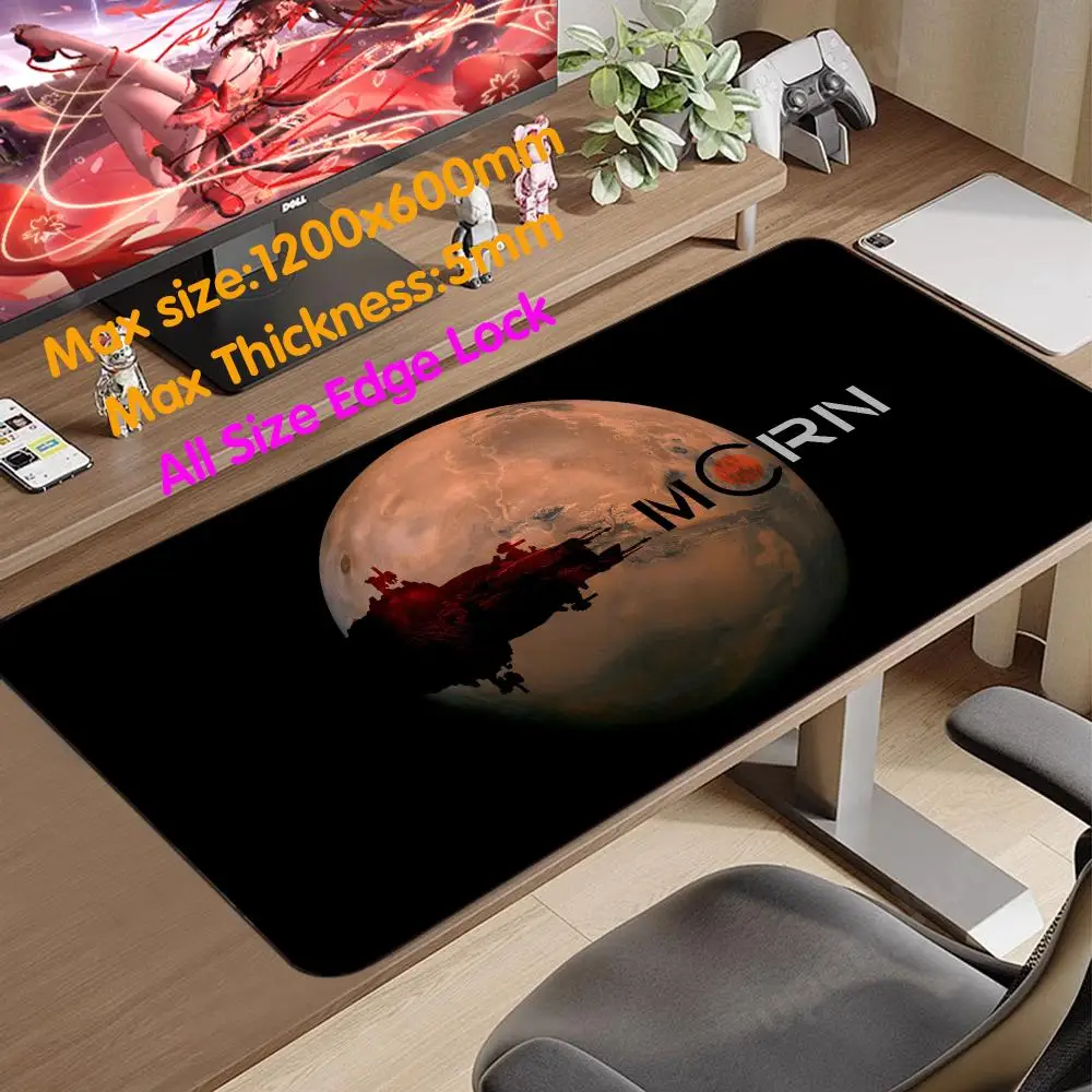 MCRN Mouse mat XXL 900x400 Thicking Super Big Large Desk Large Game Mouse Pad Mat All Size Edgelock Rubber Mouse Mat