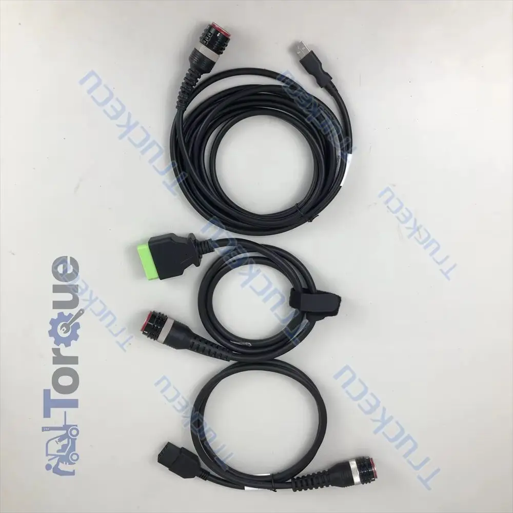 

for Vocom cable 16 Pin OBD+USB+8 Pin FCI Cables for 888900300 Vocom II for Renault /UD/MACK Excavator Truck Bus Diagnostic Tool
