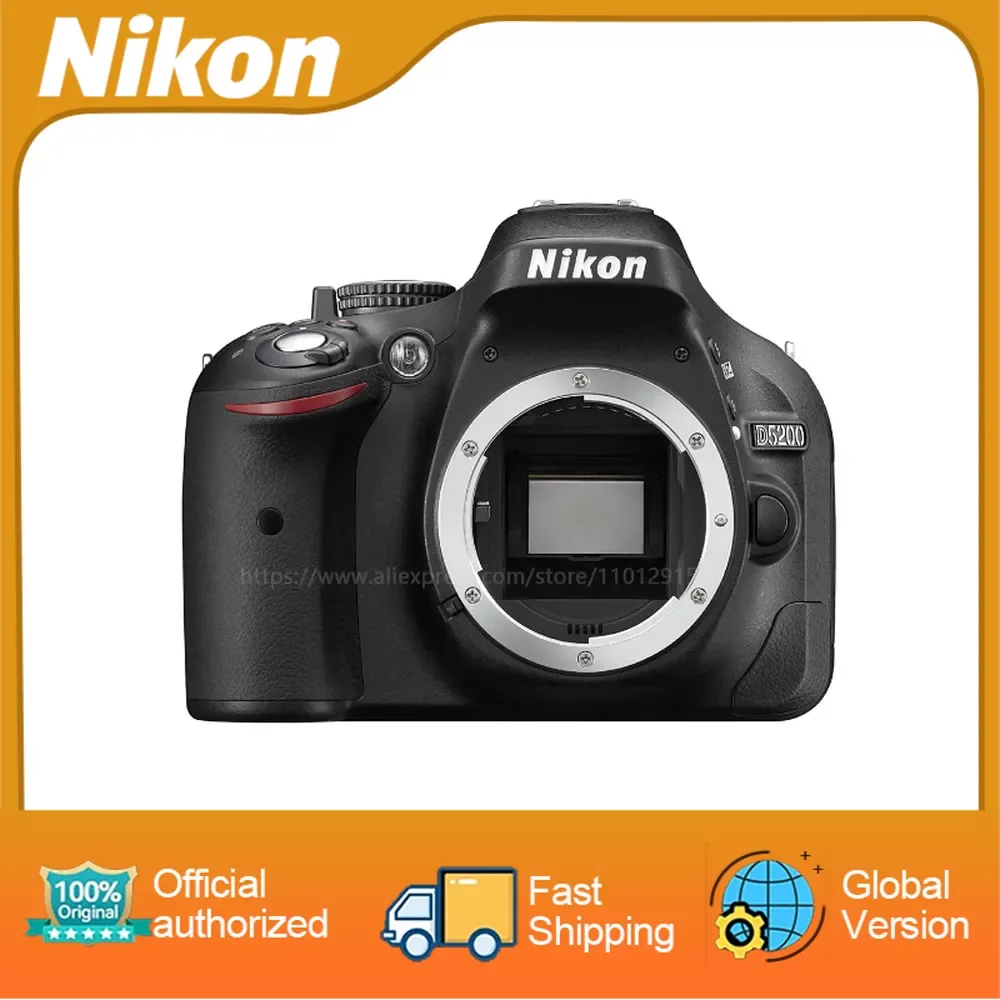 Nikon D5200 DSLR Camera with 18-55mm Lens Kit 2