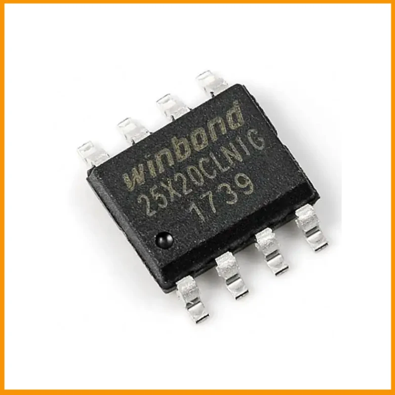 50Pcs/Lot  New Original  W25X20CLSNIG W25X20 FLASH Memory IC 2Mbit SPI 104 MHz 8-SOIC