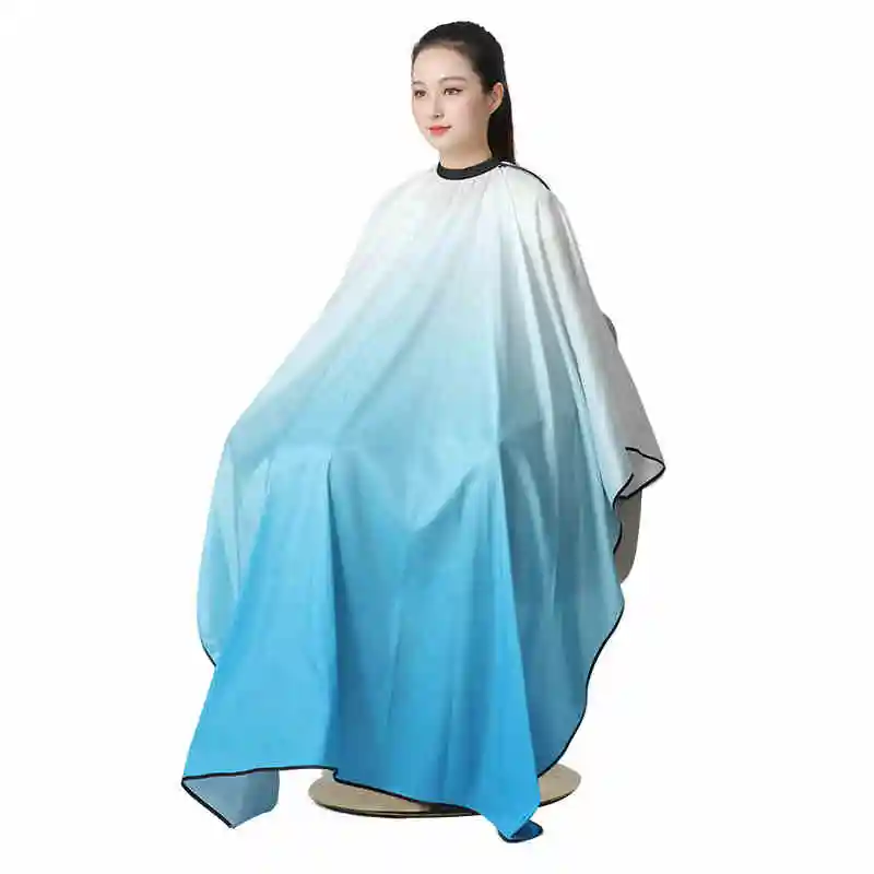 Gradient Hairdressing Wrap Cloth Hair Salon Capes Hair Dyeing Cloaks Hairdresser Hair Cutting Apron Barber Hair Styling Shawl