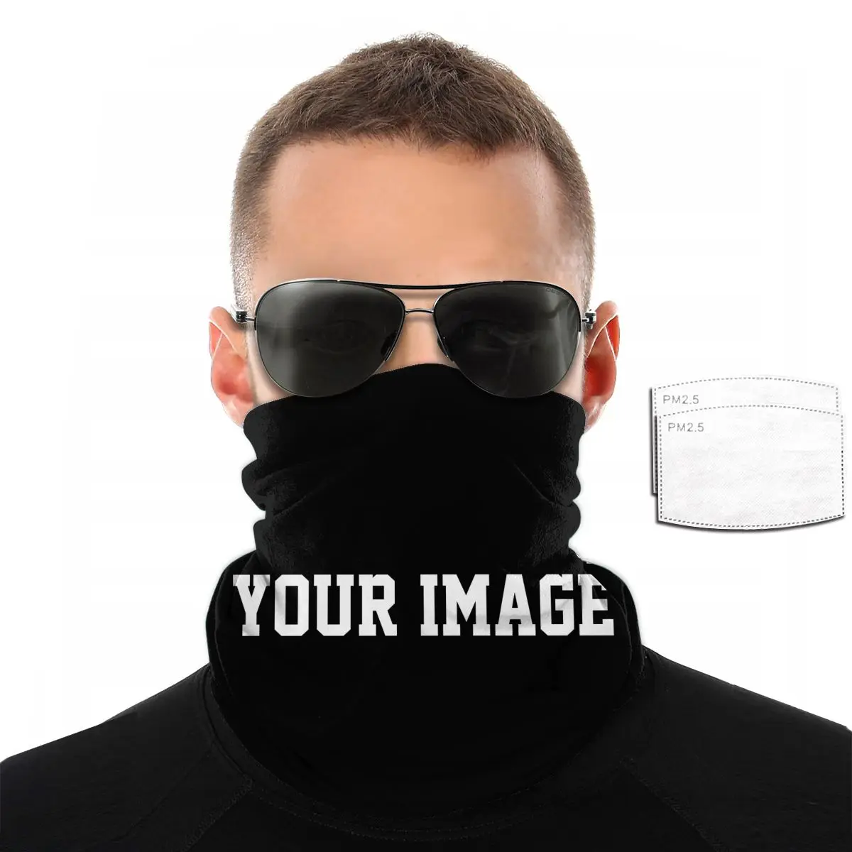 Maßgeschneiderte Mund-Gesichtsmaske, maßgeschneiderte Druck-Gesichtsmaske für Erwachsene mit 2 Filtern, individuelle Gesichtsmaske, Antivirus,