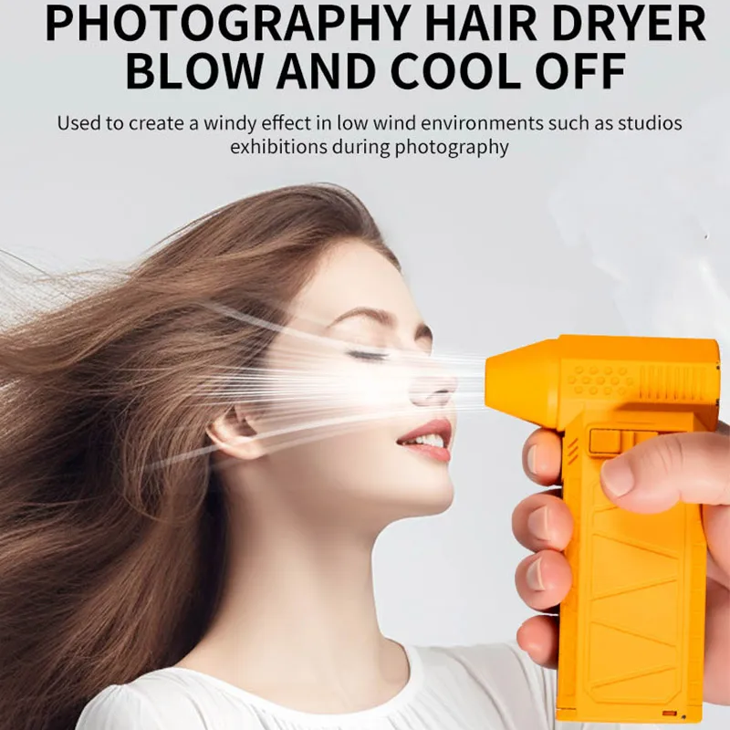 110,000RPM F025 Air Blower Powerful Dust Vacuum Cleaner Rechargeable Portable Turbo Violent Fan for Outdoor Cleaning Tools