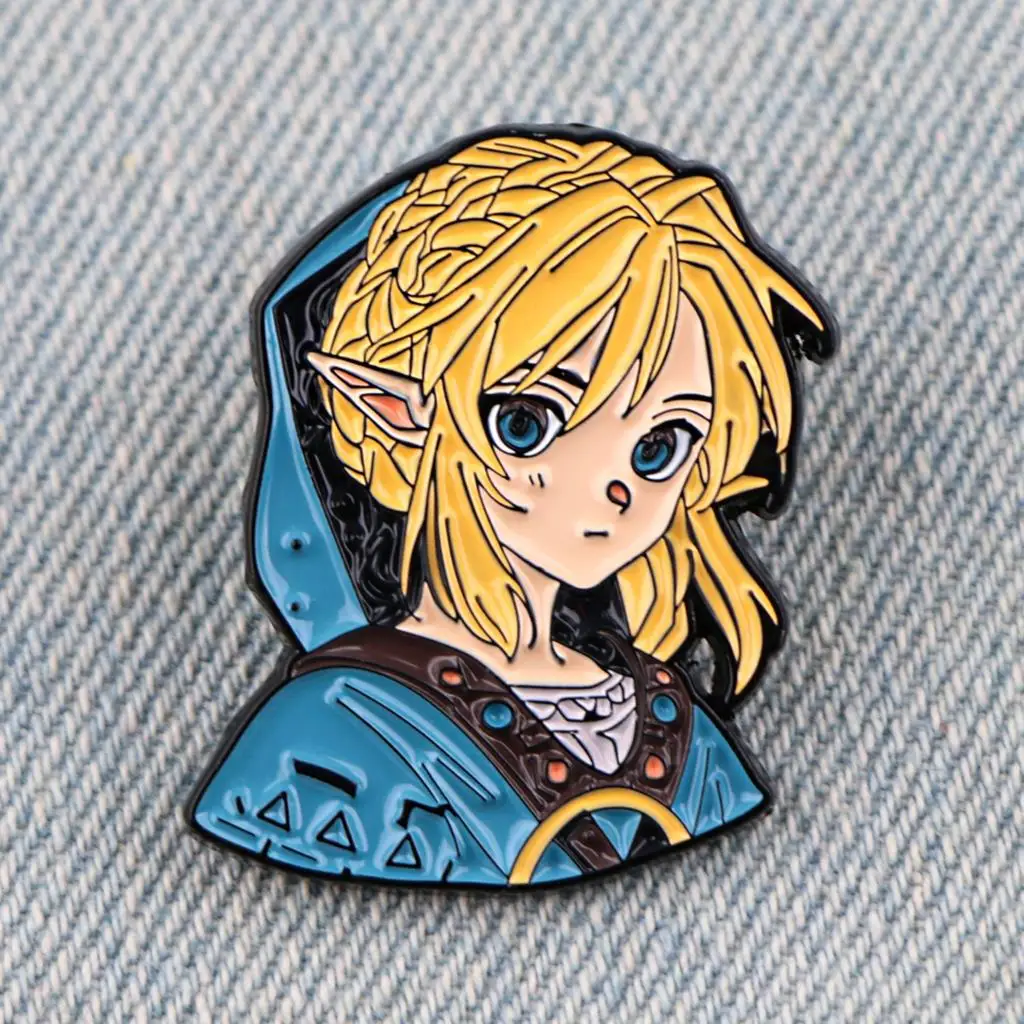 The Legend of Zelda Fashion Enamel Pin Pines Badges Brooches for Women Lapel Pins for Backpacks Fashion Jewelry Accessories