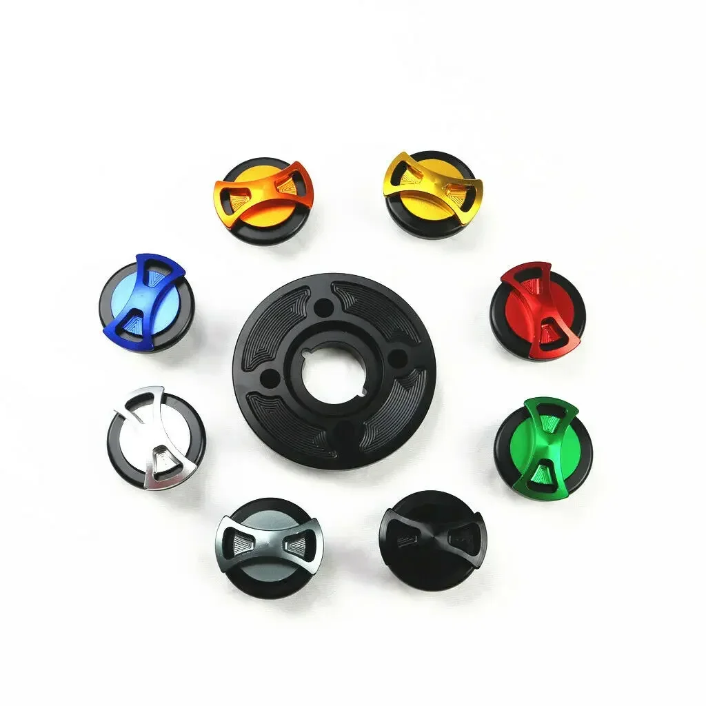 

Motorcycle CNC Bow-tie Fuel Gas Tank Cap Cover for Ducati Panigale V4 2018-2021