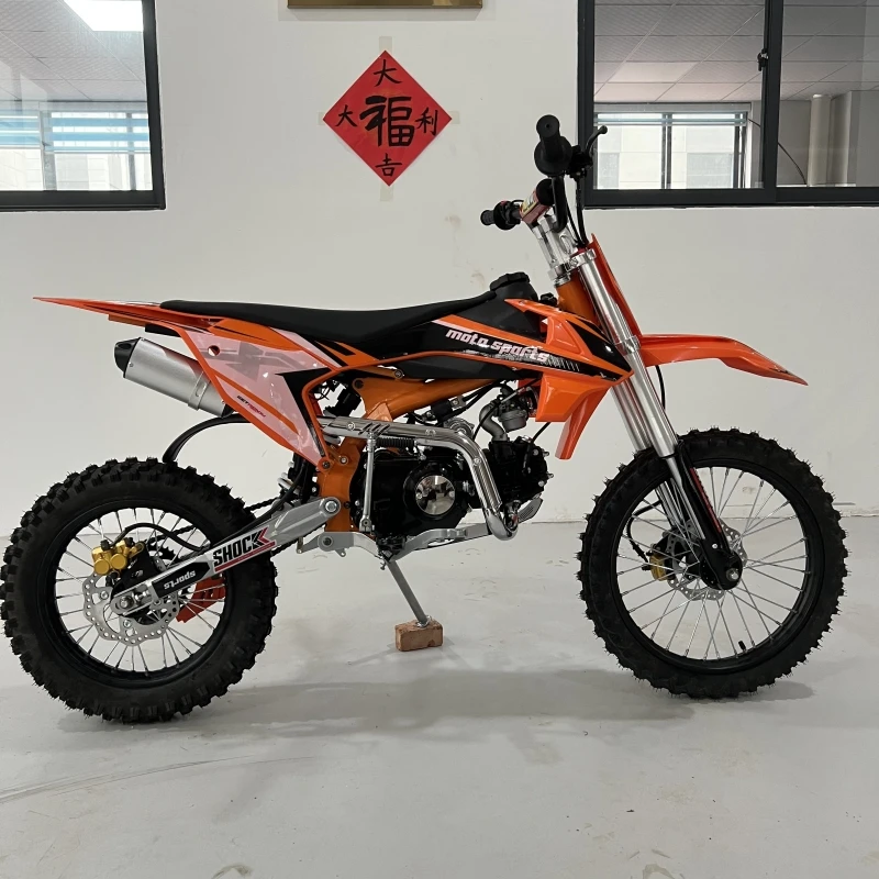 

Хит продаж: высокоскоростной внедорожный мотоцикл 125 куб. см | 80 км/ч | Большие колёса 17/14 дюймов | Гидравлические тормоза