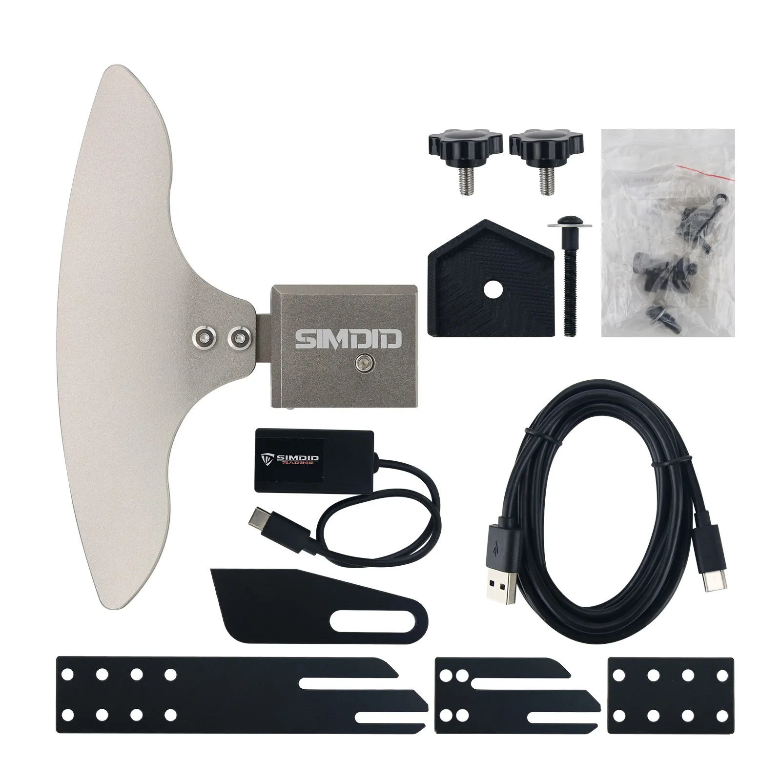 WRC Left Side Paddle Shifter Kit Aluminum Alloy Sim Racing Simulator for WRC Video Games