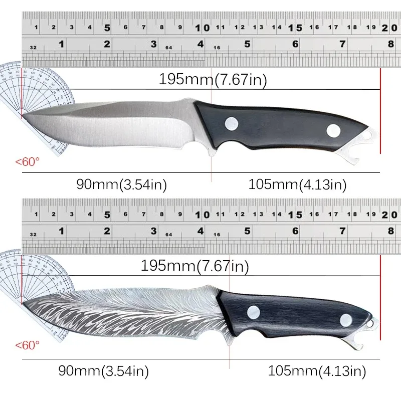 Kitchen Boning Knife Forged Stainless Steel Bone Chopping Meat Cleaver Vegetable Slicing Butcher Utility Paring Butcher Knife