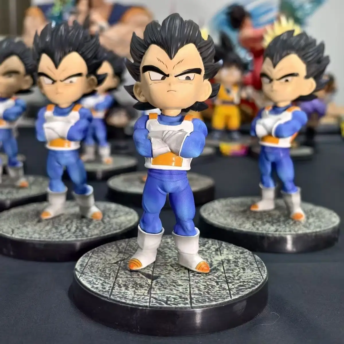 Anime Dragon Ball Daima 18 cm Chibi végéta Goku Super Saiyan 4 Figurine articulée Pvc Statue à collectionner Figurine modèle jouet cadeau