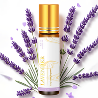 Lavender Roll-On Essential Oil, 10ml - Natural Aromatherapy for Relaxation, Sleep Aid & Stress Relief - Pure Therapeutic Grade