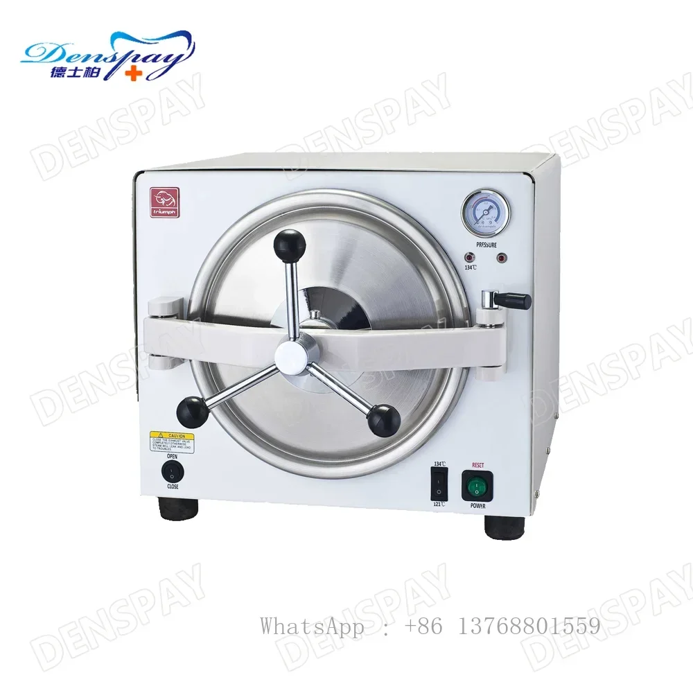 18 Liters 304 Stainless Steel Portable  High Pressure Steam Autoclave Sterilizer