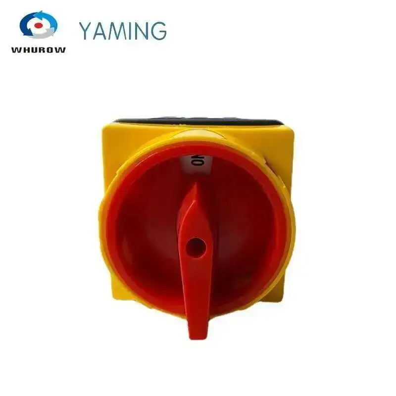 YMD11-32A 3/4P 690V On-off Isolator Switch With Pad Lock Rotary Cam Disconnect Selector High Voltage Control