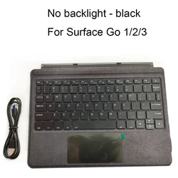 For Surface go1/2/3 Surface Pro3/4/5/6/7/7+  Surface Pro8/X Bluetooth-compatible Keyboard Backlit Trackpad Wireless