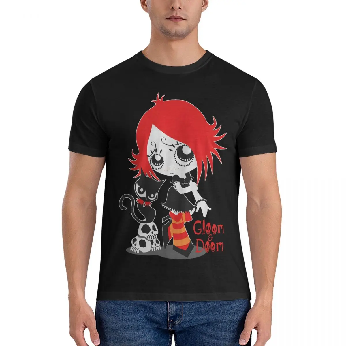 Ruby sleem And Kitty maglietta da uomo Ruby sleem Funny Tees T-Shirt girocollo a maniche corte in cotone nuovi vestiti di arrivo