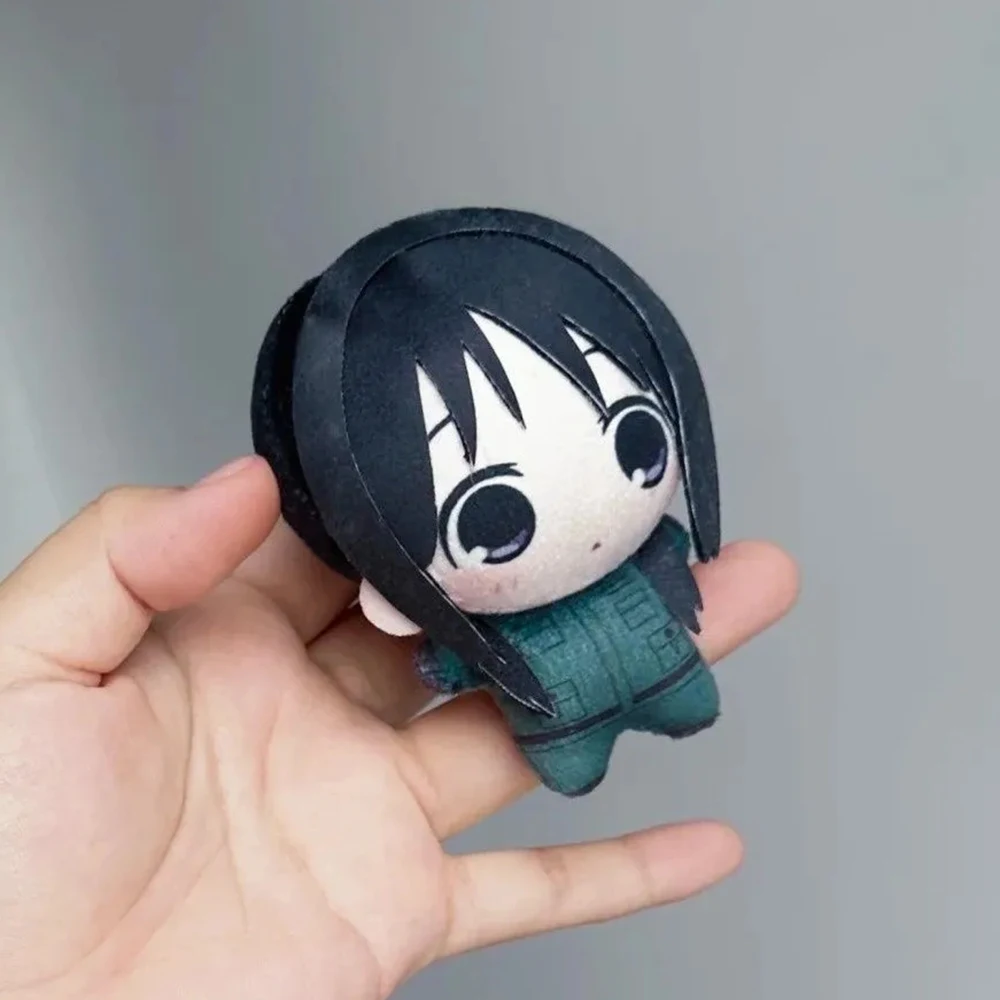 ‌ Porte-clés Cosplay Yuri Chito de l'anime Girls Last Tour, poupée en peluche mignonne en coton, pendentif pour sac à dos, accessoire de décoration