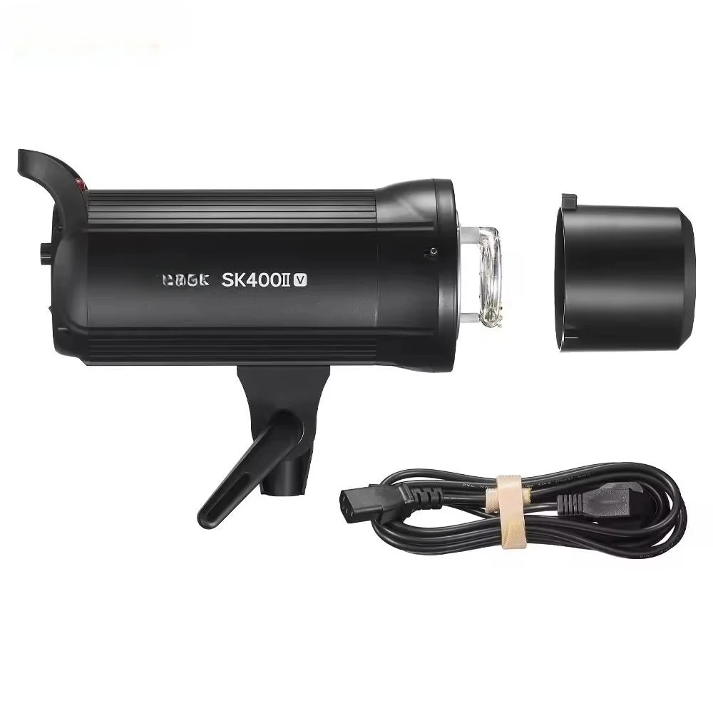 SK400 IIV 400Ws Светоизлучающий диод Студийная вспышка 2,4G Беспроводная система X GN65 5600K Пульт дистанционного управления с питанием от батареи