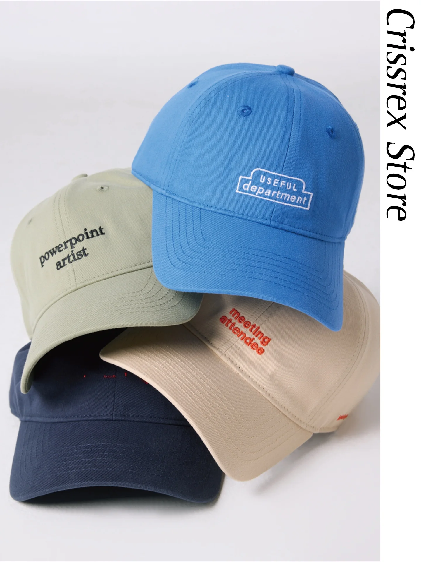 crissrex-store-deparent-series-pure-cotton-embroidered-baseball-cap-adjustable-unisex-summer-hat-multi-color-katalogue-brand