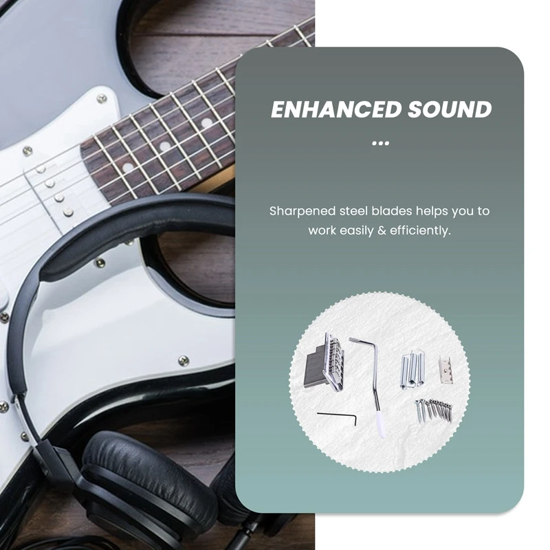 ¡Nuevo cupón para usuarios! Sistema de puente tremolo para guitarra eléctrica Fender Stratocaster SQ ST, accesorios para guitarra en color plateado cromado, cuerda S