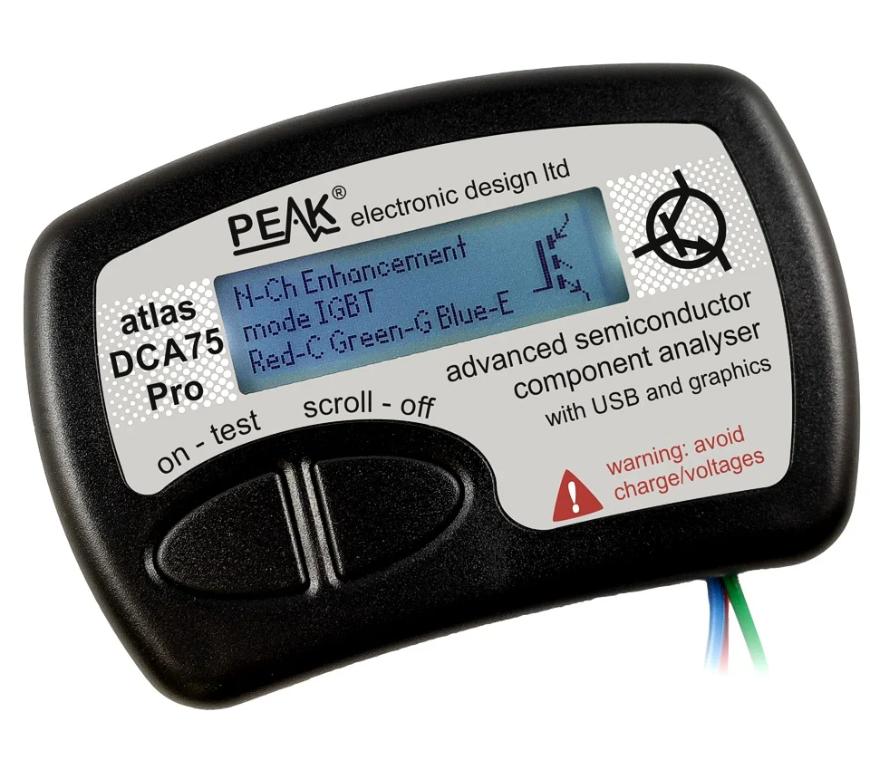 Peak Electronic Design DCA75 with DCA Pro Software: The Ultimate Tool for Semiconductor Analysis
