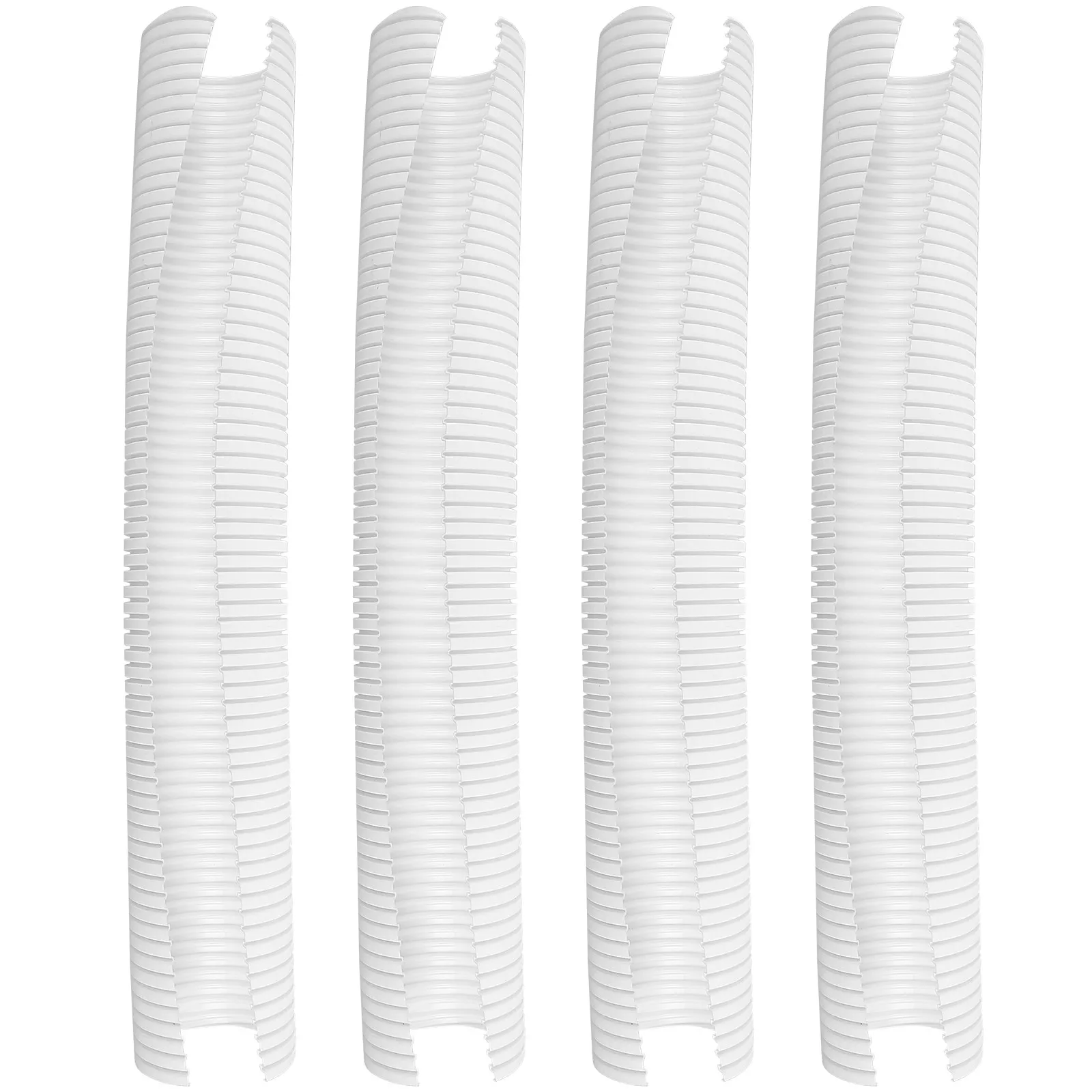 4Pcs Spiral Tree Guard Heavy Duty PVC Trunk Protector for Deer Squirrels Rabbits Dogs Cats Garden Tree Bark Protection Outdoor