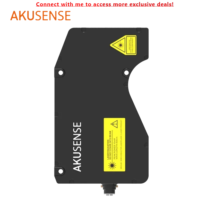 

3D Laser Profiler Linear Laser Sensor ESX-GE200 Wavelength 650nm Aluminium Alloy IP67 Waterproof 24V DC Displacement Sensor