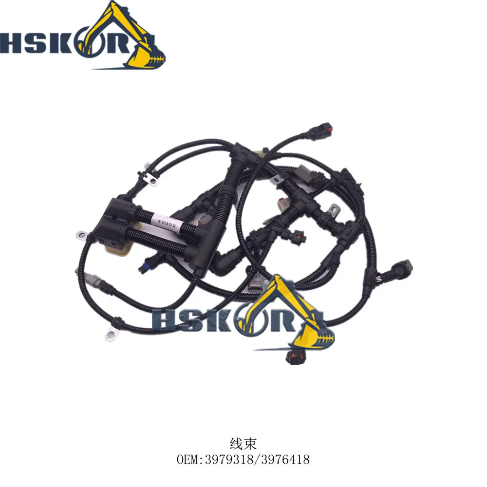 

For Cummins Qsb6.7 Cm850 Diesel Engine PC200-8 Wiring Harness 3979318 3976418 ECU Wire Harness For Parts Construction Machinery