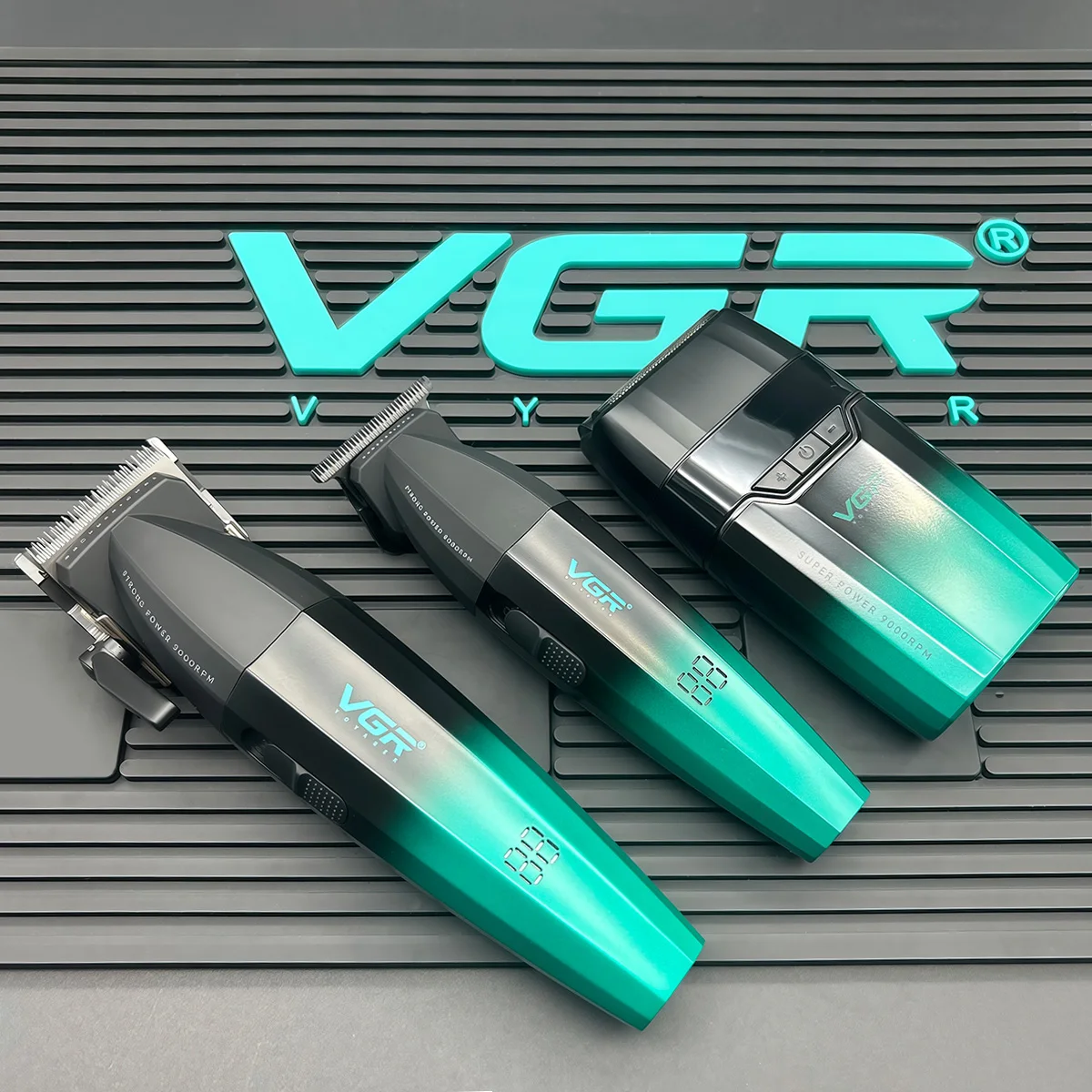 VGR maquina de cortar el pelo maquina de cortar cabello Cortadora de pelo Profesional Máquina cortadora de pelo Eléctrica Cortadora de pelo Afeitadora Barbería Metal Recortadora para hombre V-003 V-906 V-308
