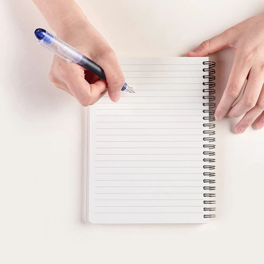 T88C 6 pezzi di penne stilografiche usa e getta multicolori, utilizzate per schizzi, diario, calligrafia, forniture per ufficio per scrittura fluida