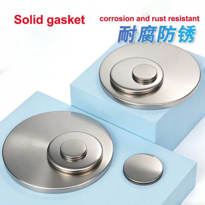 Solid Flat Round Disc 304 Stainless Steel 20-80mm Metal Plate Circular Sheet Flat Pad Washer without Hole