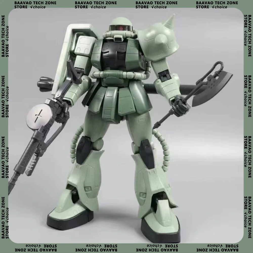 Daban Mega 1/48 Zaku 2 Assembly Model Kit With Water Sticker Collection Action Figure Plasitc Model Kit Customized Hobby Toys