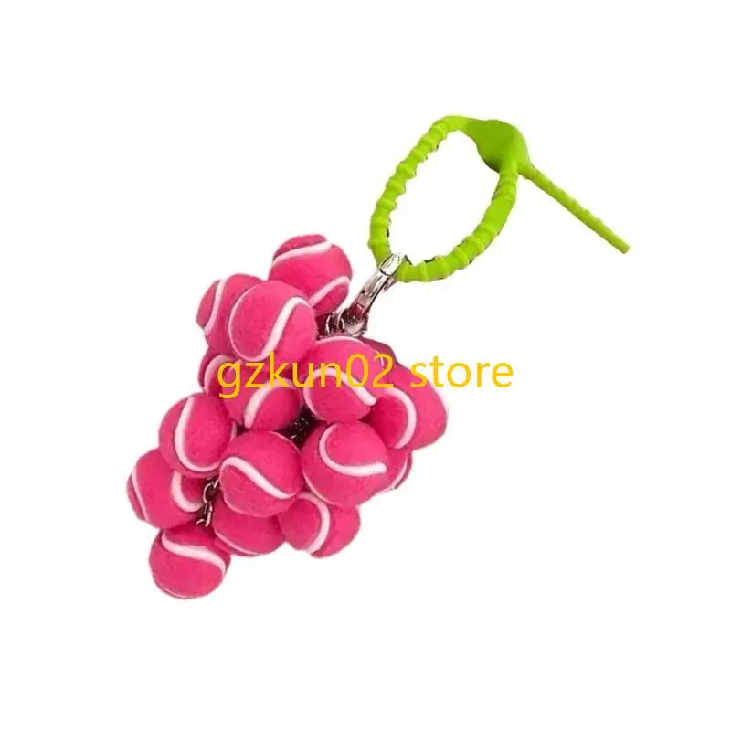 

KXRB Stylish Tennis Keychain for Active Couples Fitness Accessory Keyring Accessory