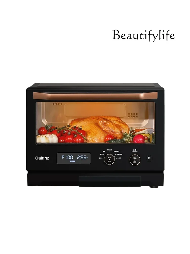 

Micro steaming, baking and frying machine, frequency conversion household microwave oven, steamer oven