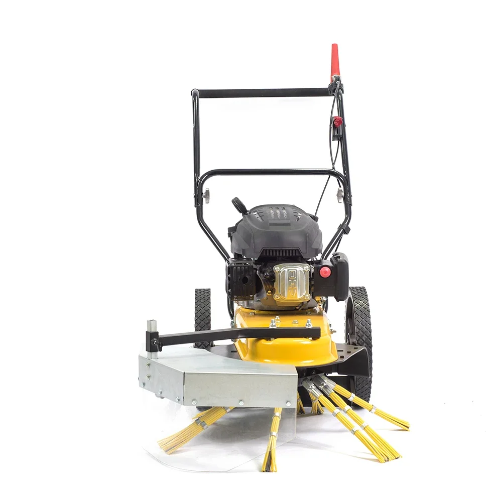 Lucky Store Exclusive Products——High Quality Manual Grass Mower Two Wheel Hand Push Brush Cutter